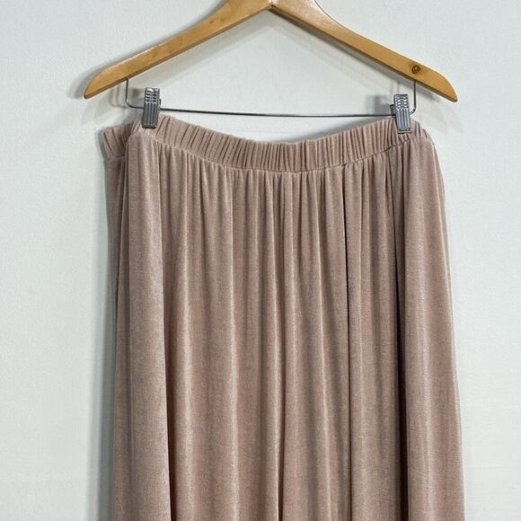 Fashion Nova Slinky Pant Set 2X Beige - Picture 6 of 15